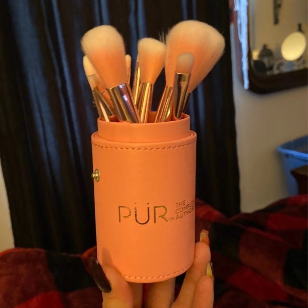 PUR travel make up brush set